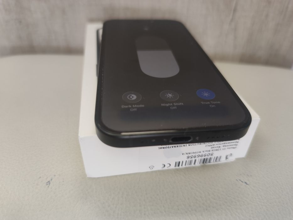 Apple iphone 15  128gb Black 100% Battery 3г. Гаранция!