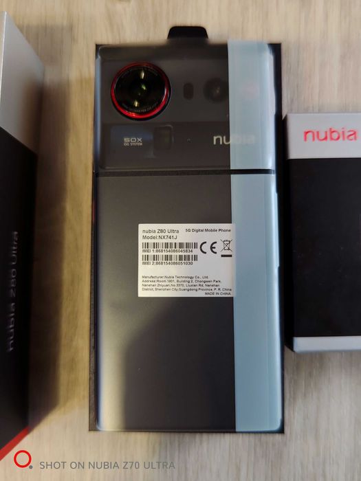 ZTE Nubia z80 Ultra 12/256 Gb Global negru