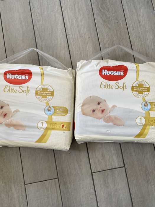 Scutece Huggies Elite Soft nr. 1 adaptori