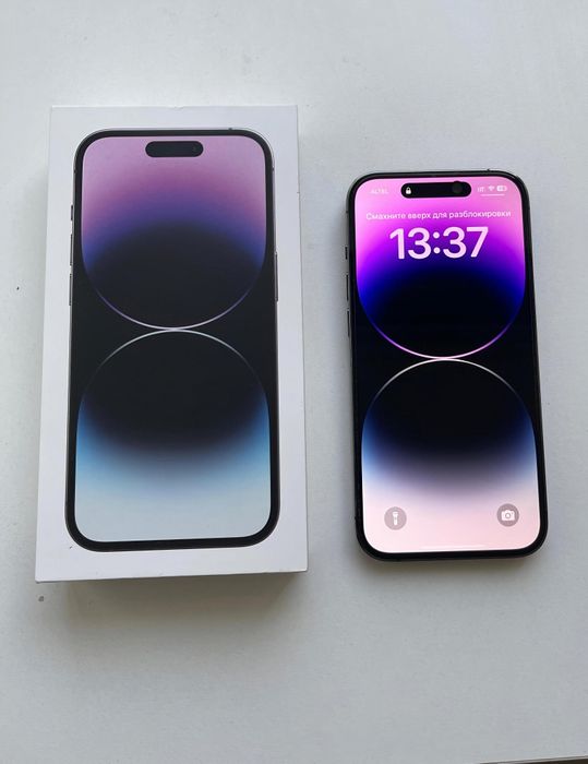 iPhone 14 Pro 256GB • Deep Purple • 1 SIM • Одна хозяйка
