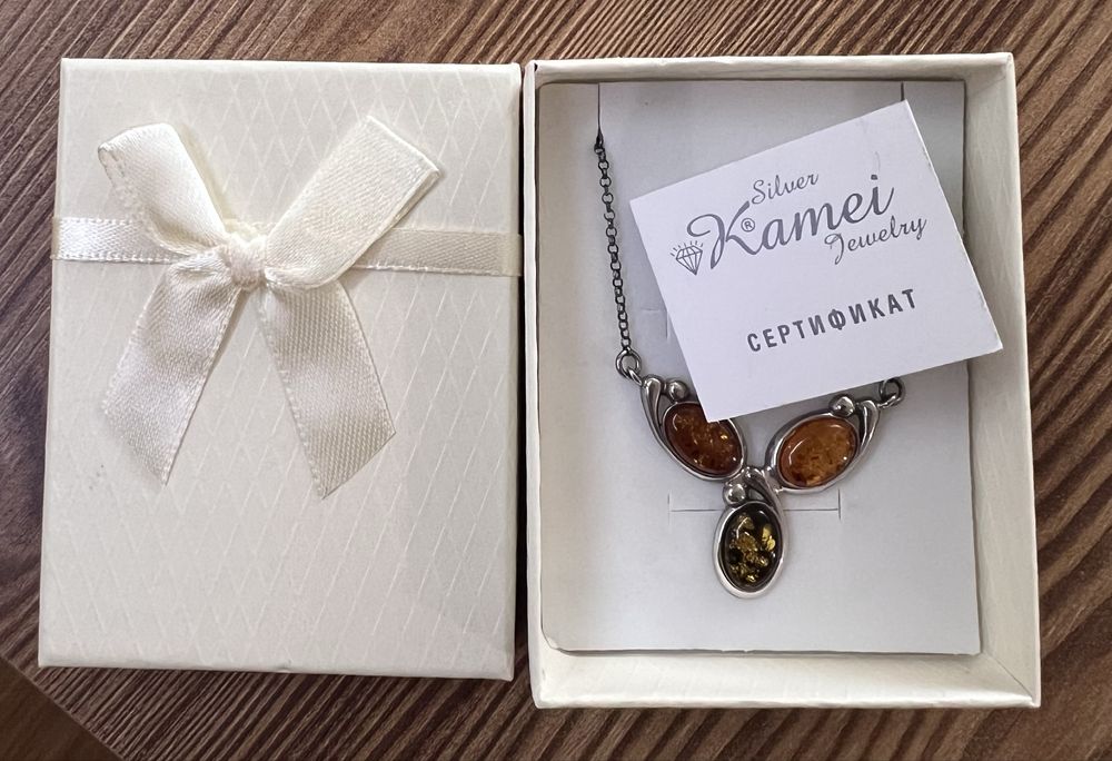 Сребърно колие от Kamei jewelry