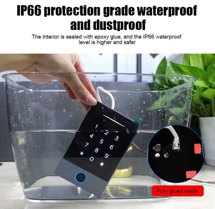 Panou control acces smart K2-2 / K2F-2, TTLOCK, water proof IP66