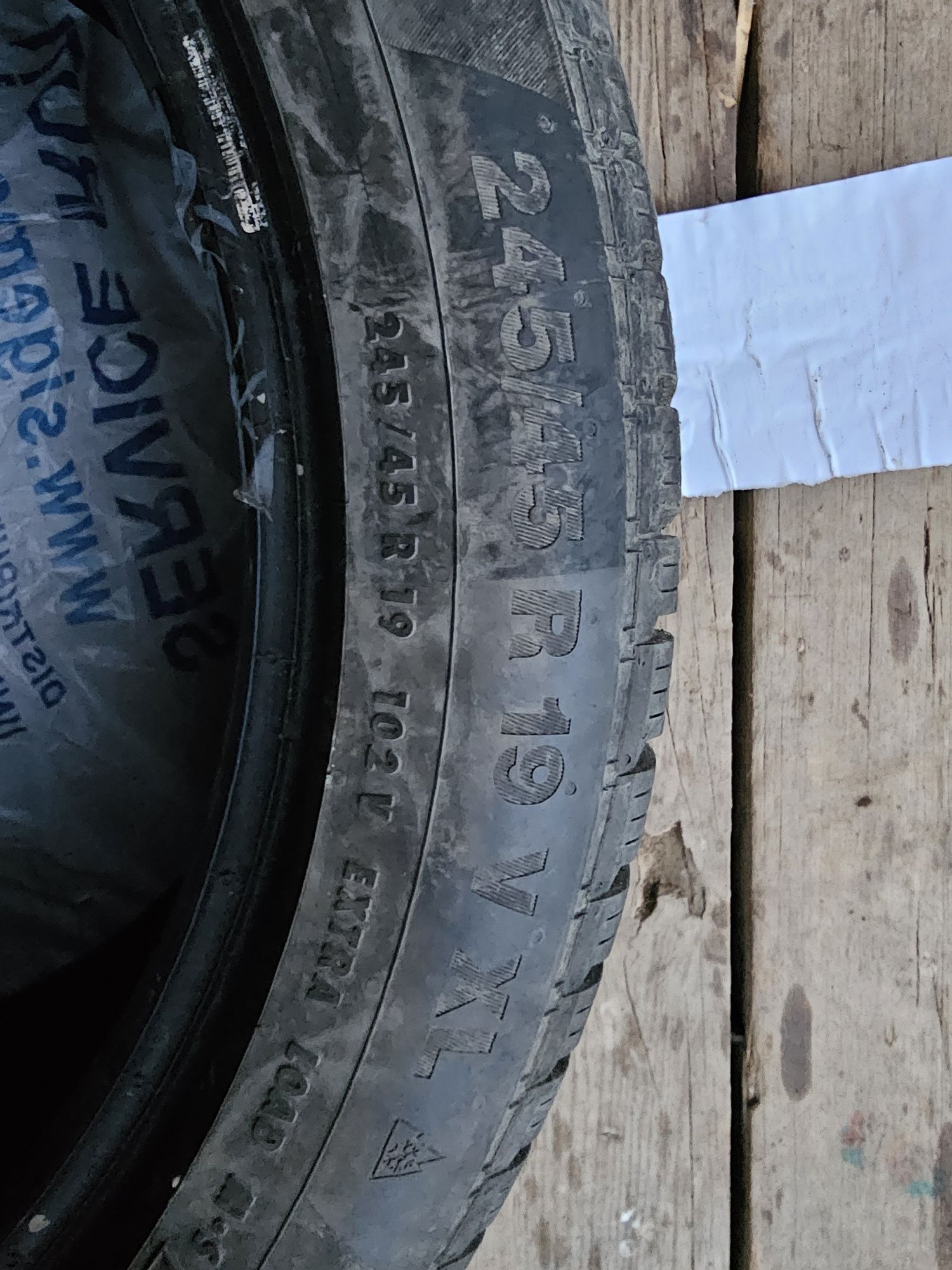 Cauciuc continental 245/45 R19