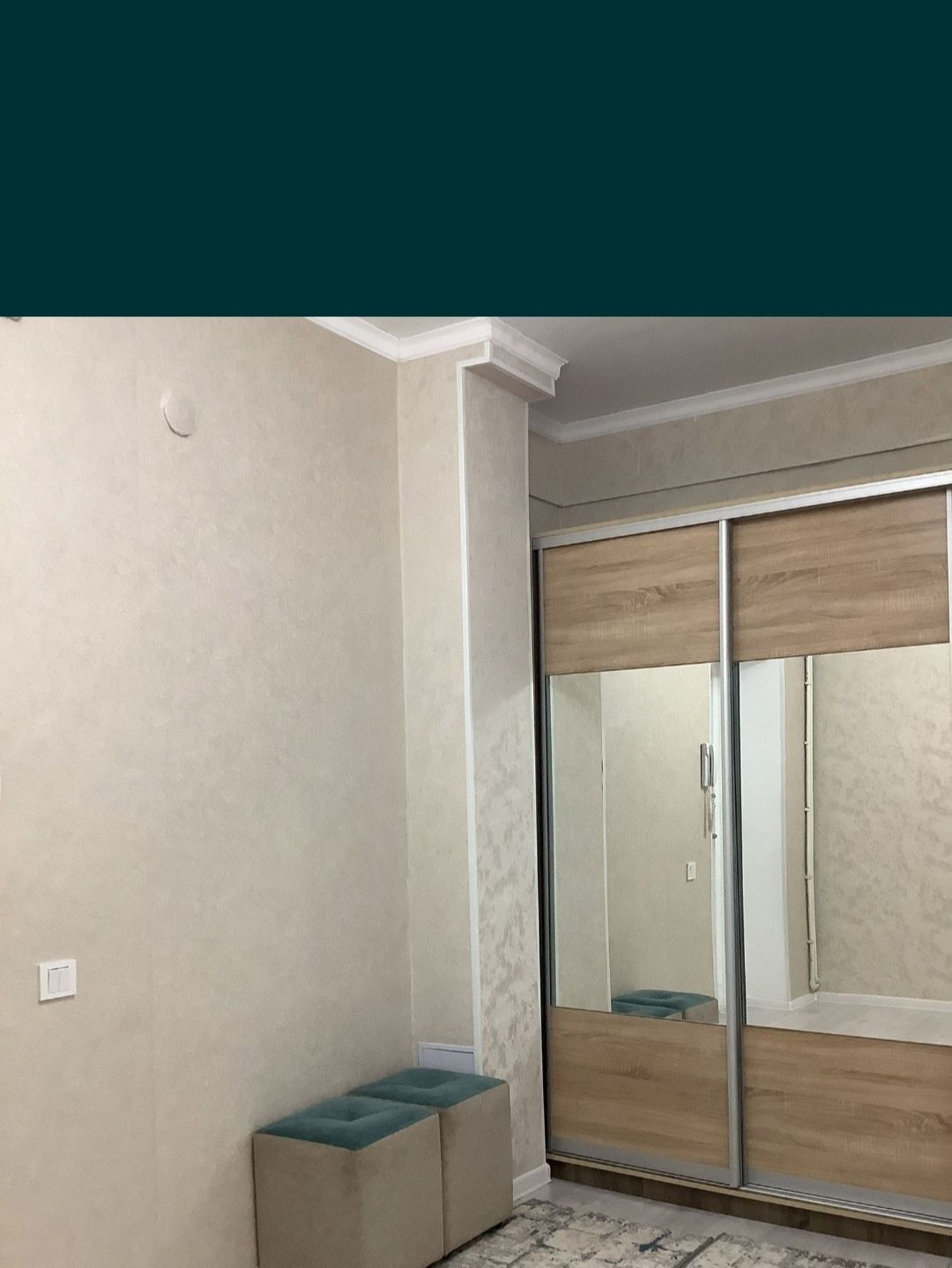 С.Бейбарыс 3 комн кв.1 ші этаж жаңа уйден.