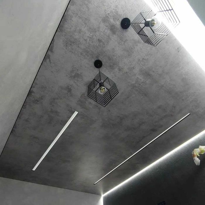 Световой линии на натяжной потолки