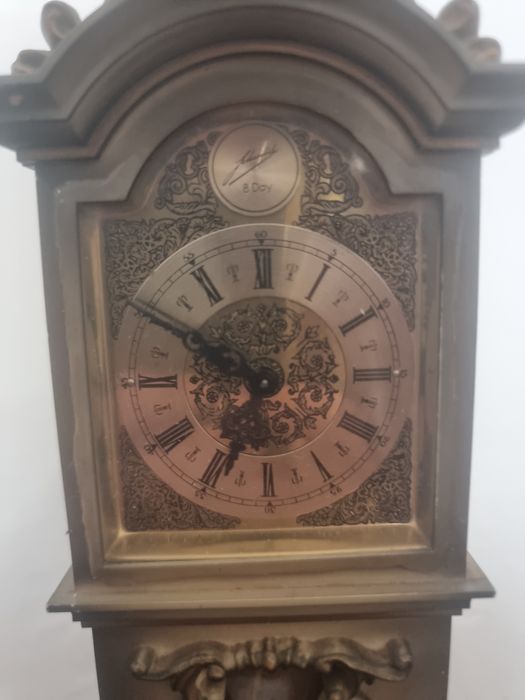 Ceas German vintage SCHMID 8 days cu pendul, anii 1960