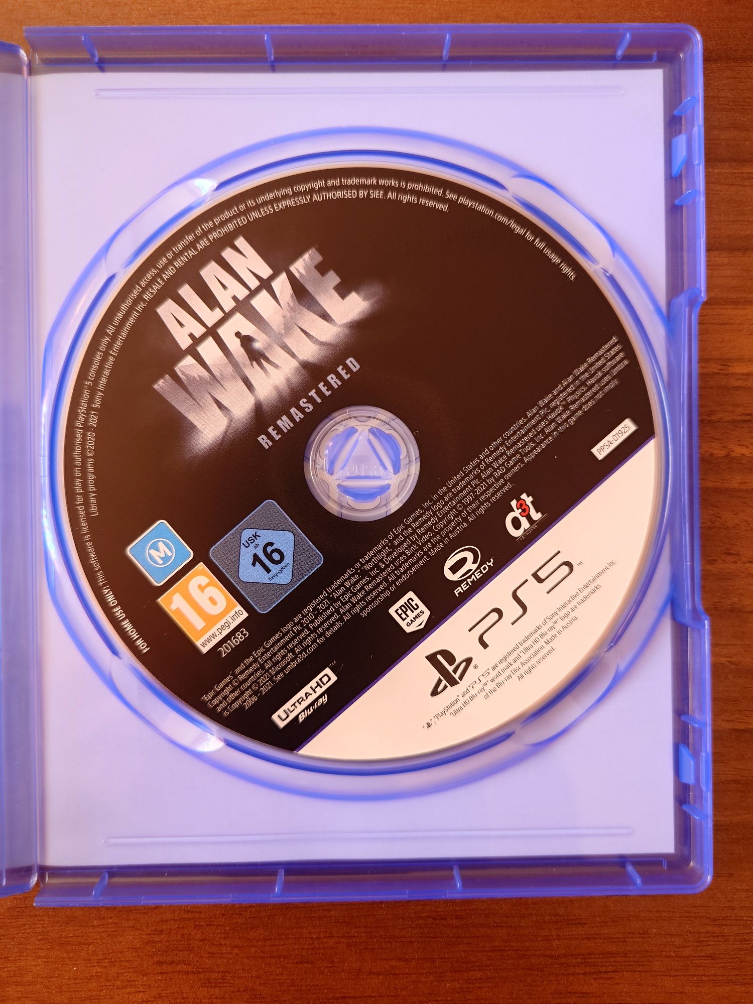 Alan Wake Remastered PS5