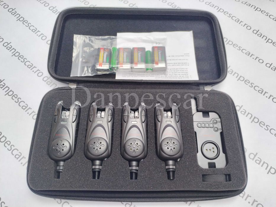 Set 4 Avertizori cu Statie Wind Blade 4 culori model D2-W SI PENAR