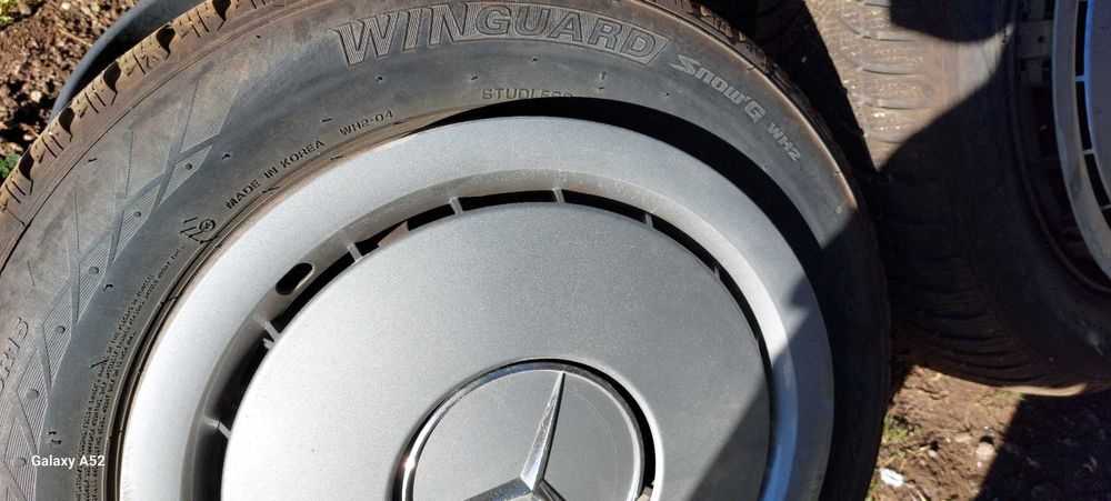 Зимни гуми с джанти за Мерцедес 15ц.
