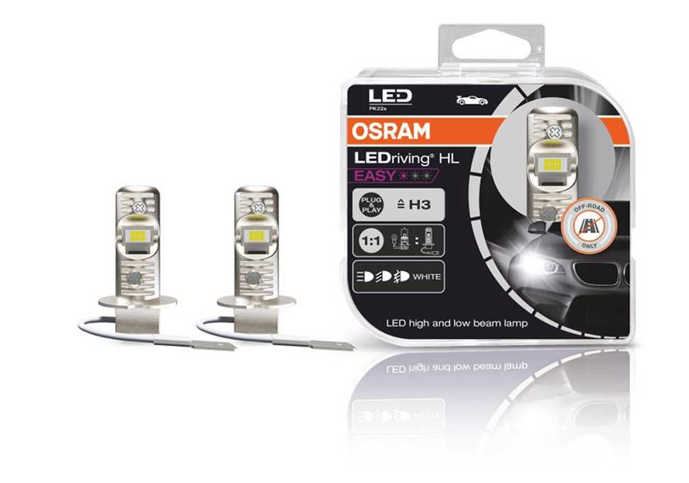 LED крушка H3, 12V 8W, LEDriving HL EASY, Osram