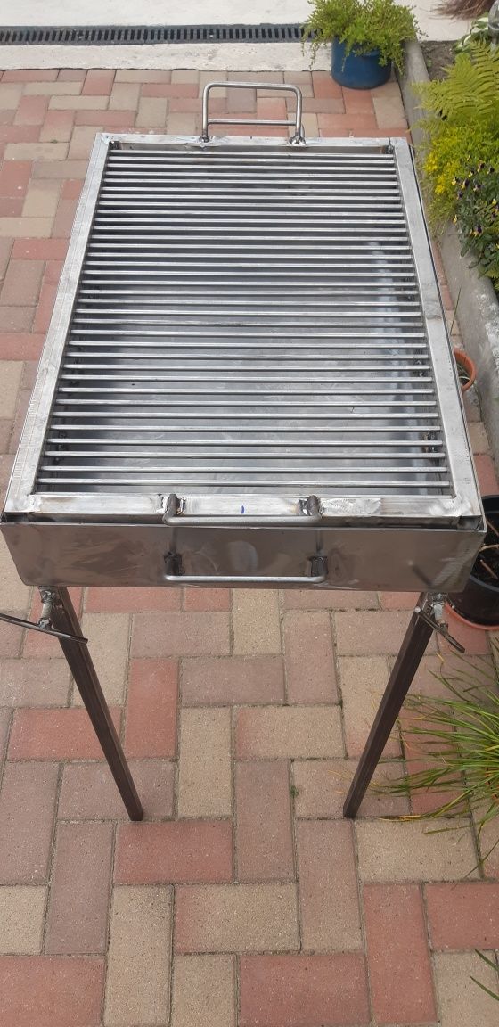 Gratare de inox cu bari rotative