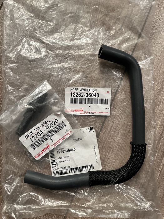 Сапун на тойота камри 2,5 2AR-FE