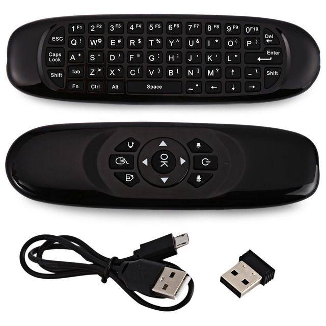 Въздушни мишки, Wireless Air Mouse за Smart TV и PC,Mini Keyboard,RGB