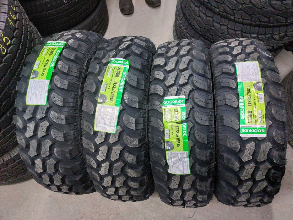 4бр.НОВИ гуми за кал GOODRIDE 235/75/15 110Q DOT 0922