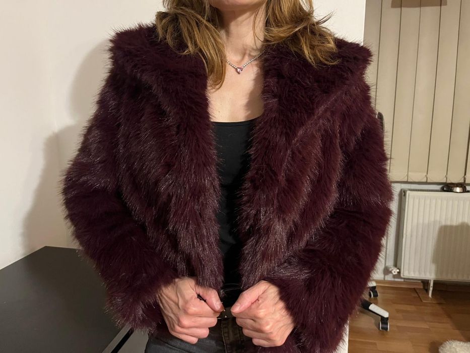 Blanita confectionata in Turcia, culoare mov pruna, marime S