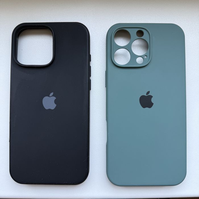 Силиконовые чехлы на iphone 16 pro max. Новые