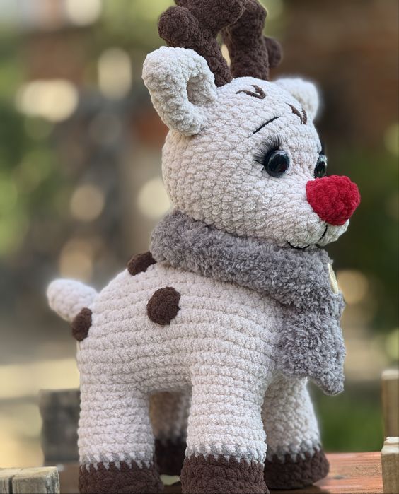 Плетено Еленче на една кука