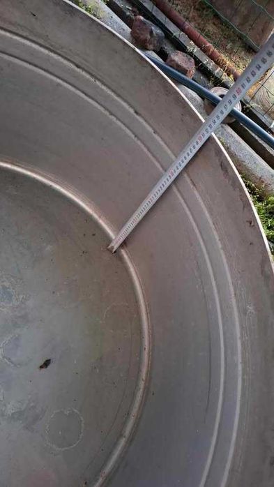 казан за варене от неръждавейка от дебела ламарина