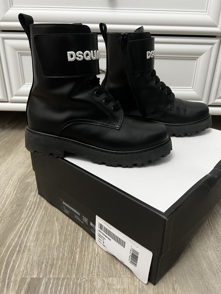 Vand ghete bocanci piele originali DSQUARED2