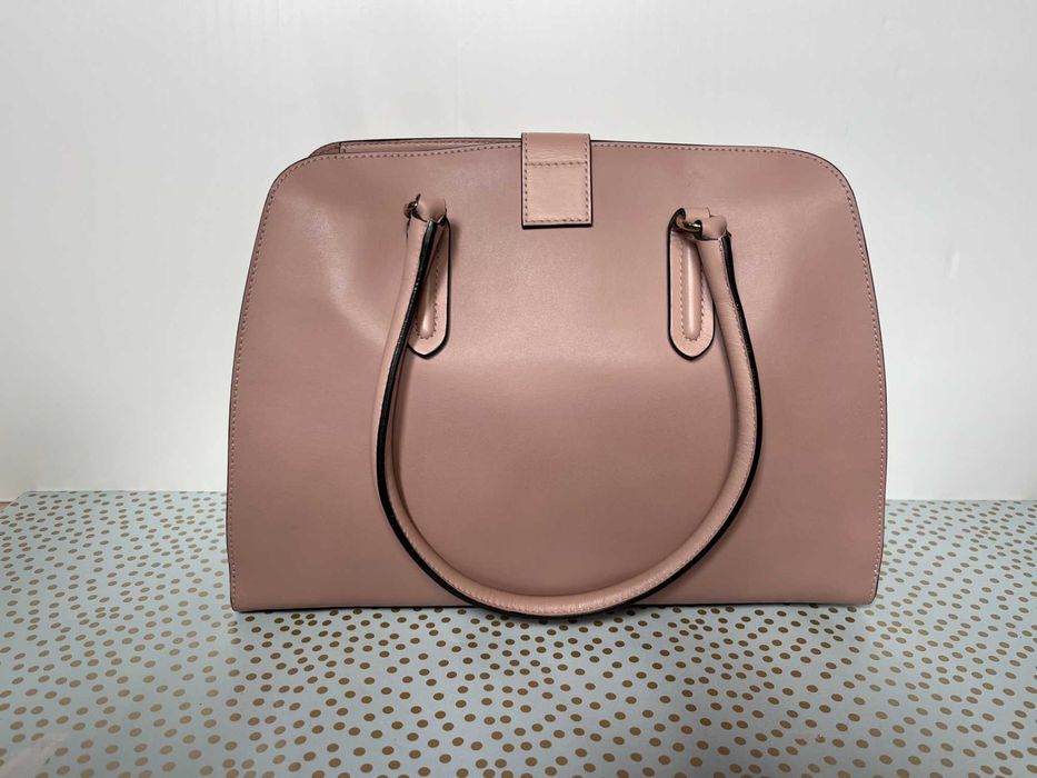 Furla кожена чанта оригинална