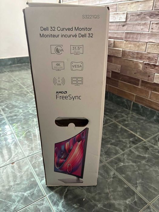 Продавам монитор Dell S3221QS 4K