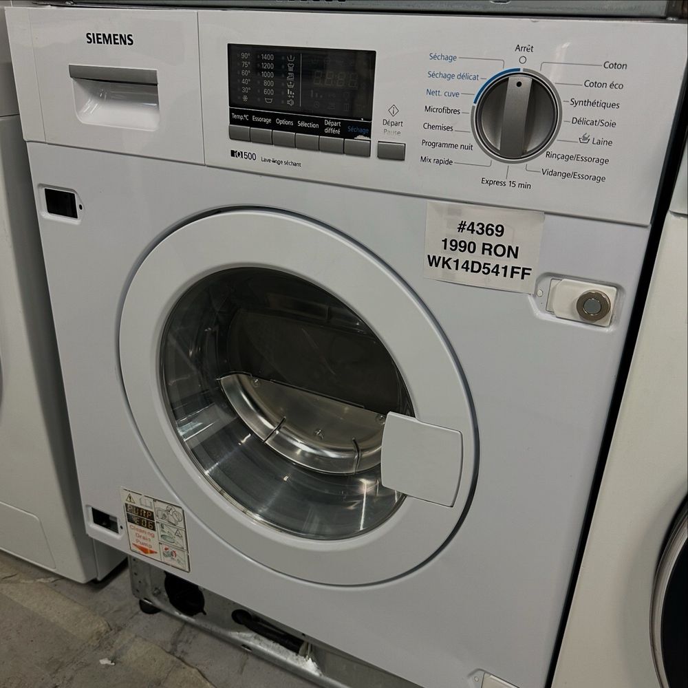 Masina de spalat rufe cu uscator Siemens WK14D541FF