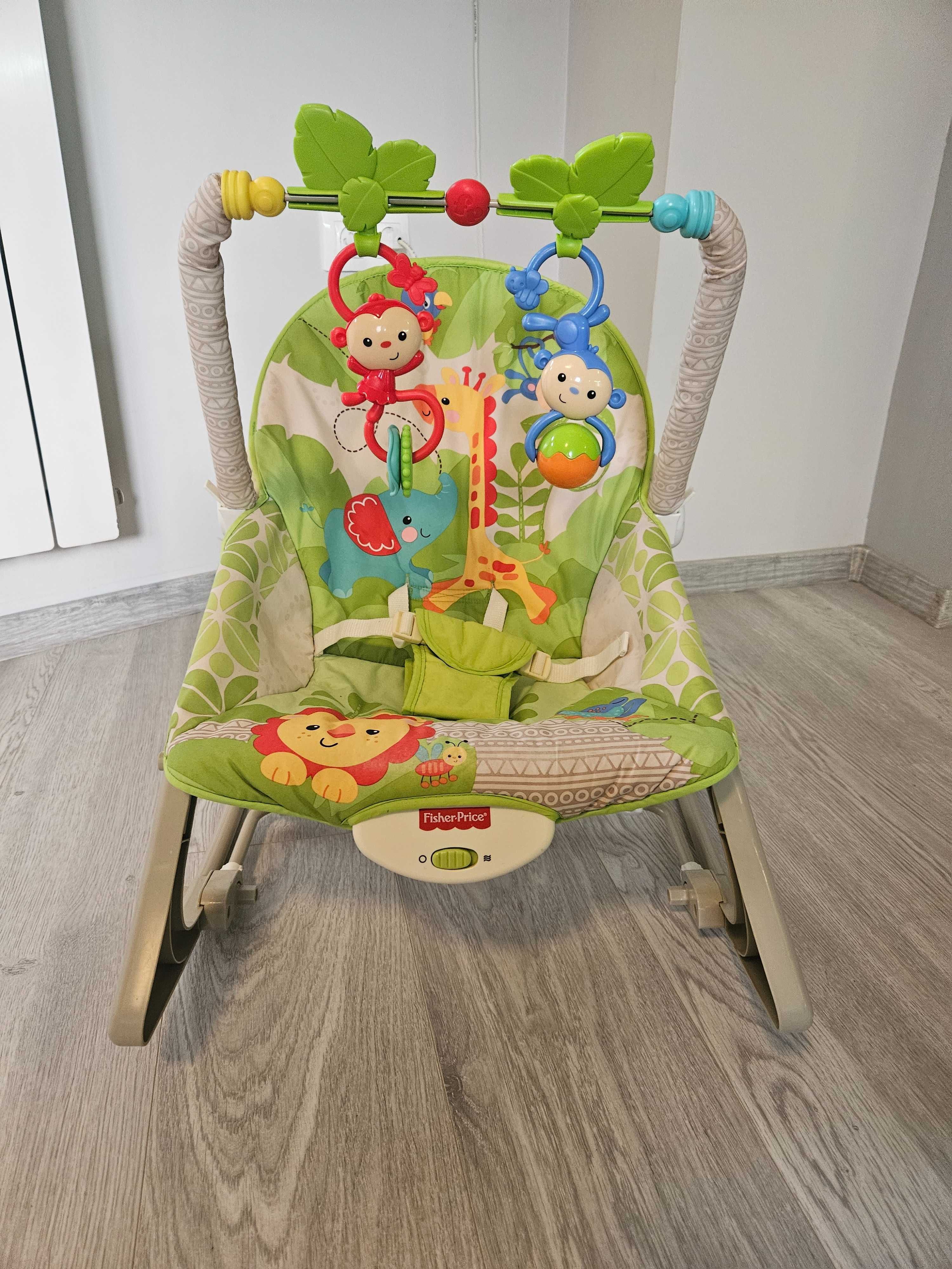 Бебешки шезлонг Fisher price Тропическа гора