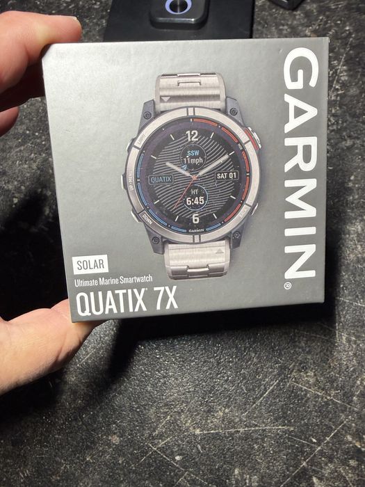 Garmin Quatix 7 X Solar Titan