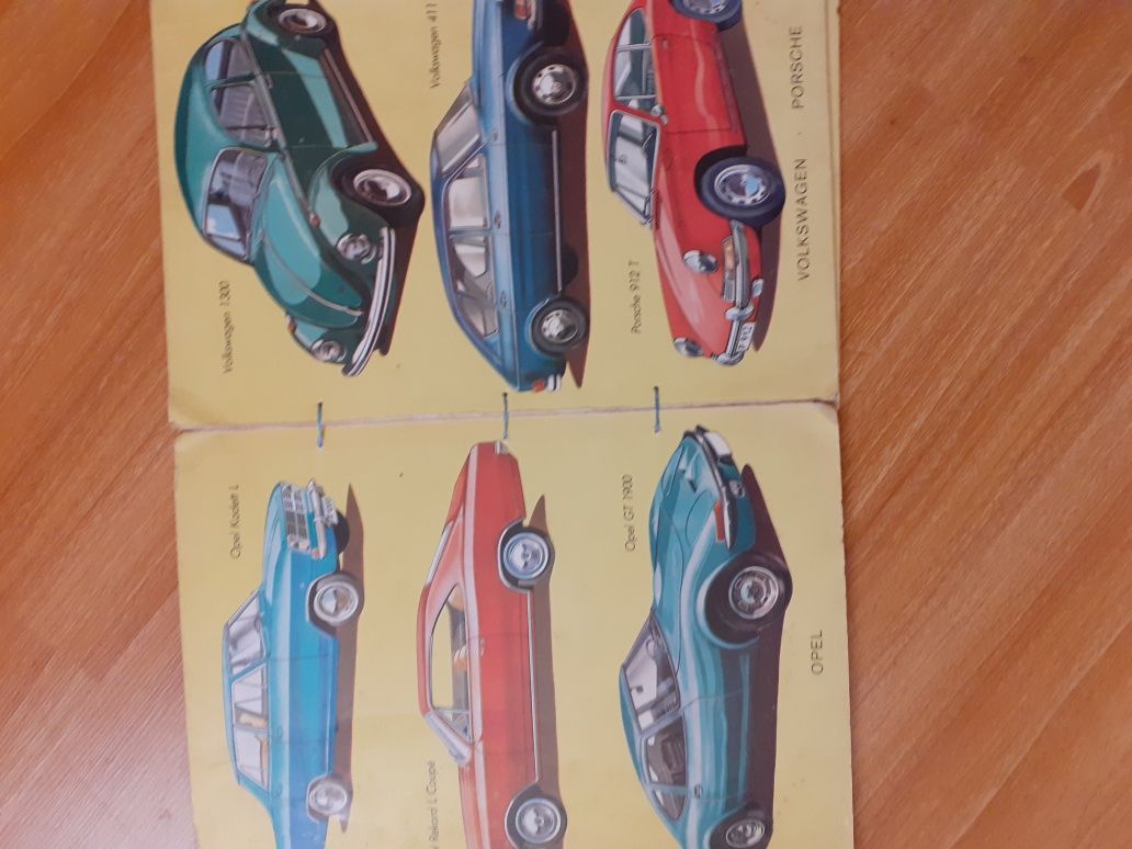 Албум на марки автомобили 1971г.