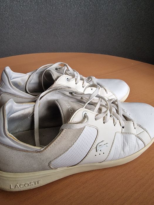 Adidași Lacoste, piele, 44.5