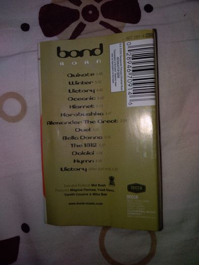 Оригинална аудиокасетка Bond - Born