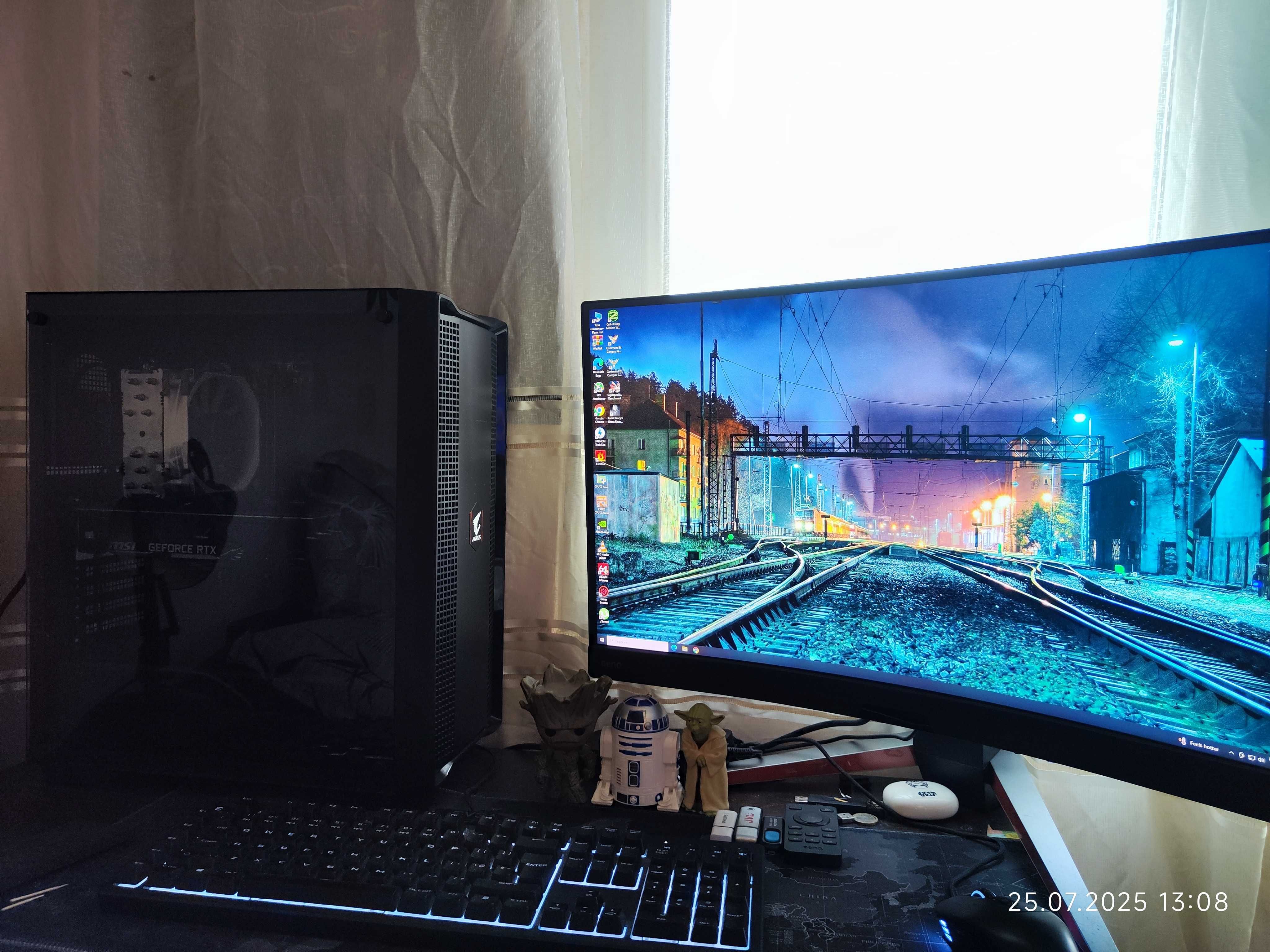 Геймърски i7 13700F,RTX 2080Ti 11GB,RAM 32GB DDR4,SSD 512GB