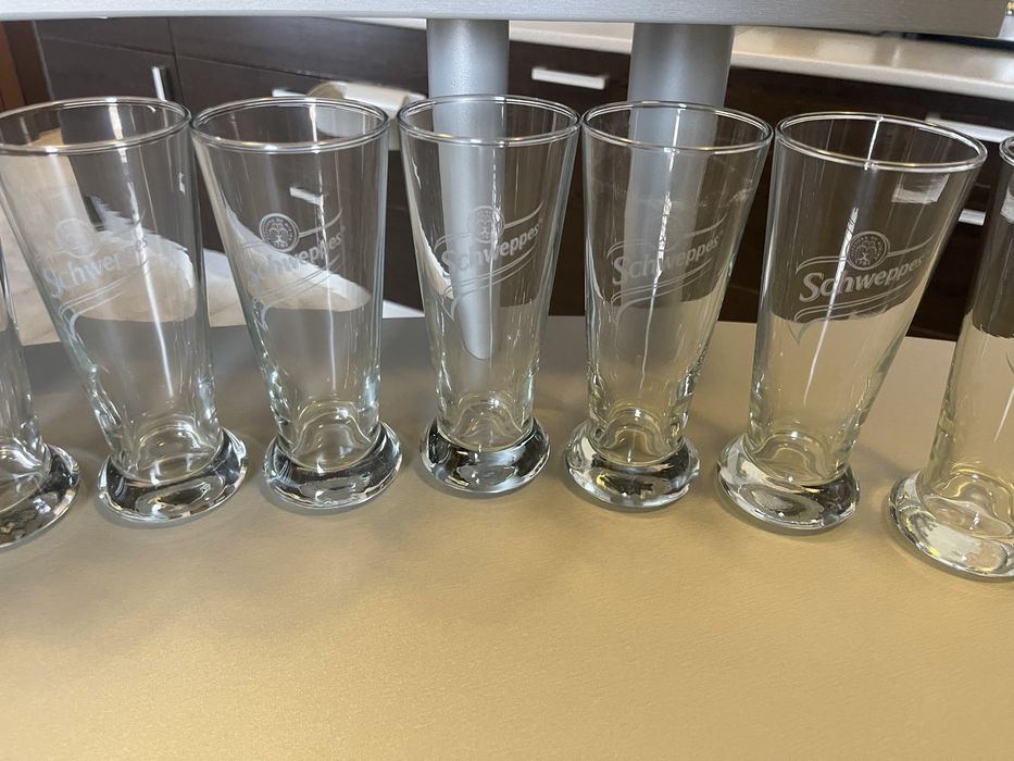 Стъклени чаши Шфепс Schweppes