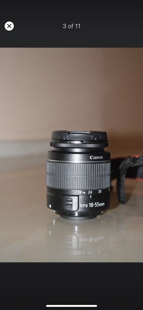 Canon EOS 1100D EFS 18-55