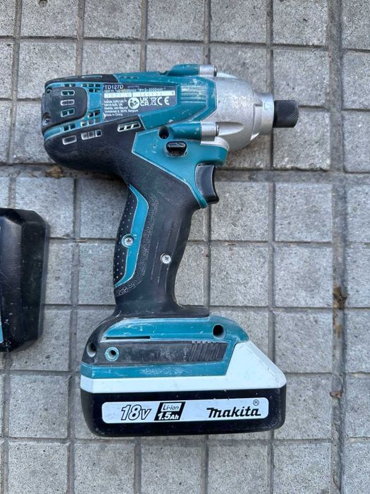 Акумулаторен винтоверт Makita TD127D, с батерия, зарядно и чанта