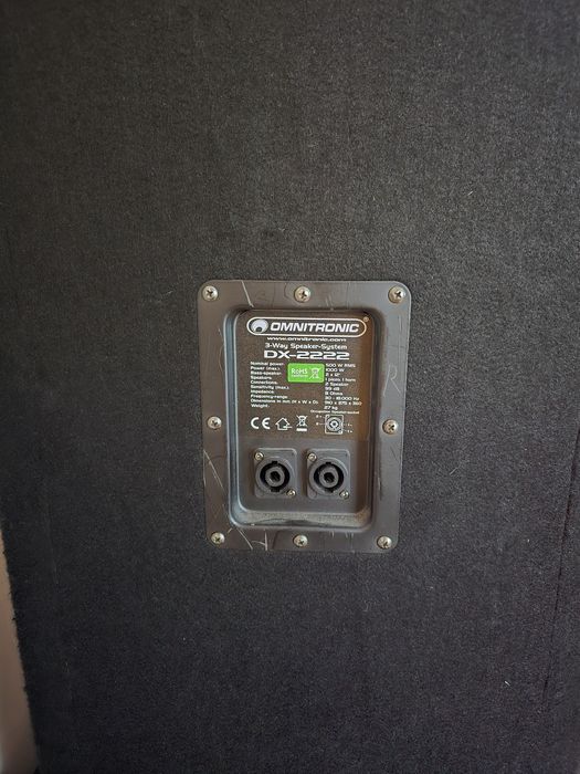 Vand Boxe Omnitronic (Negociabil)