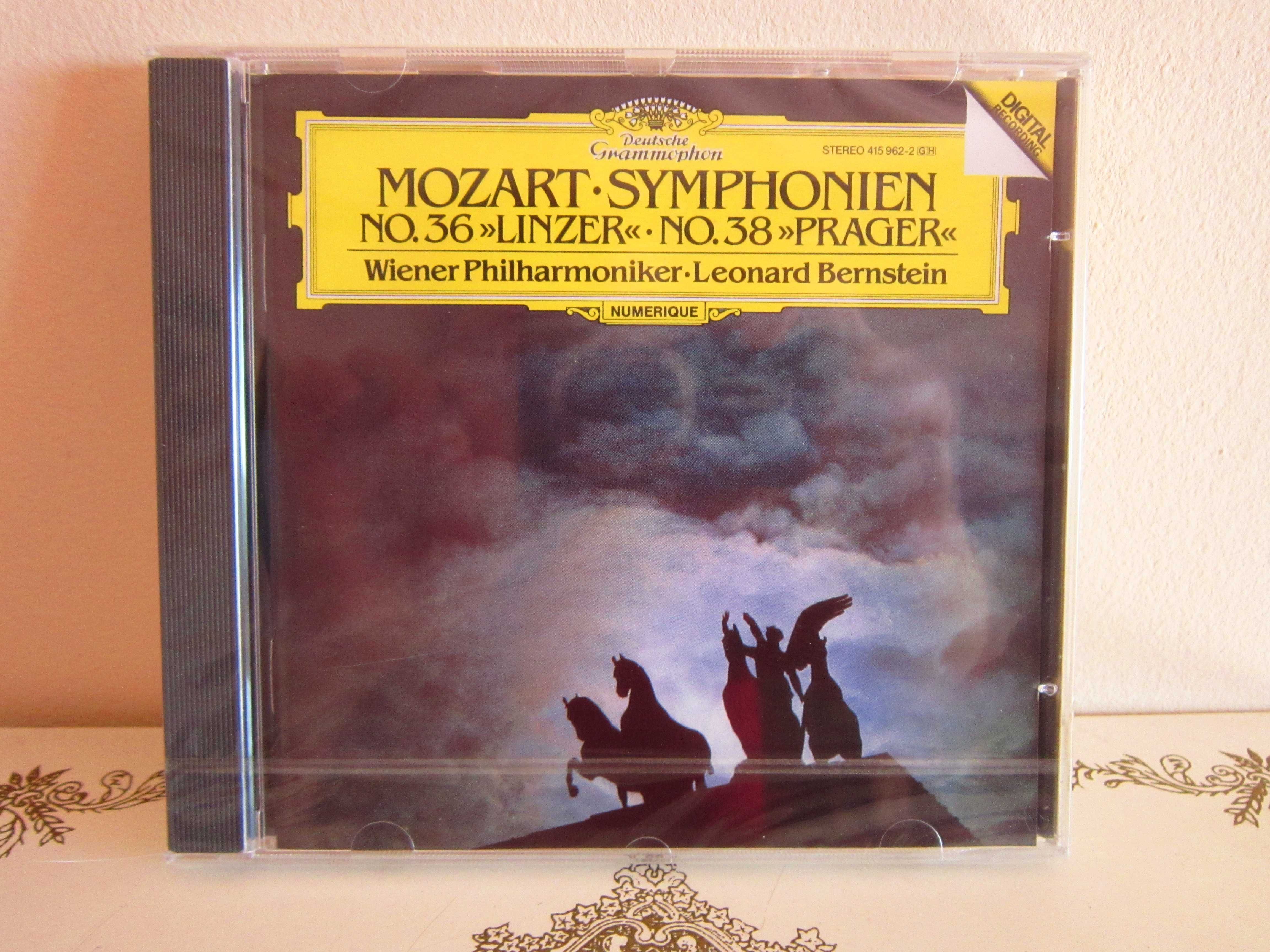 cadou rar Mozart‎ - Bernstein 1986 -Sinfonia 36 Linzer+8 Prager