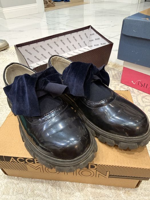 Школьные лоферы для девочек обувь