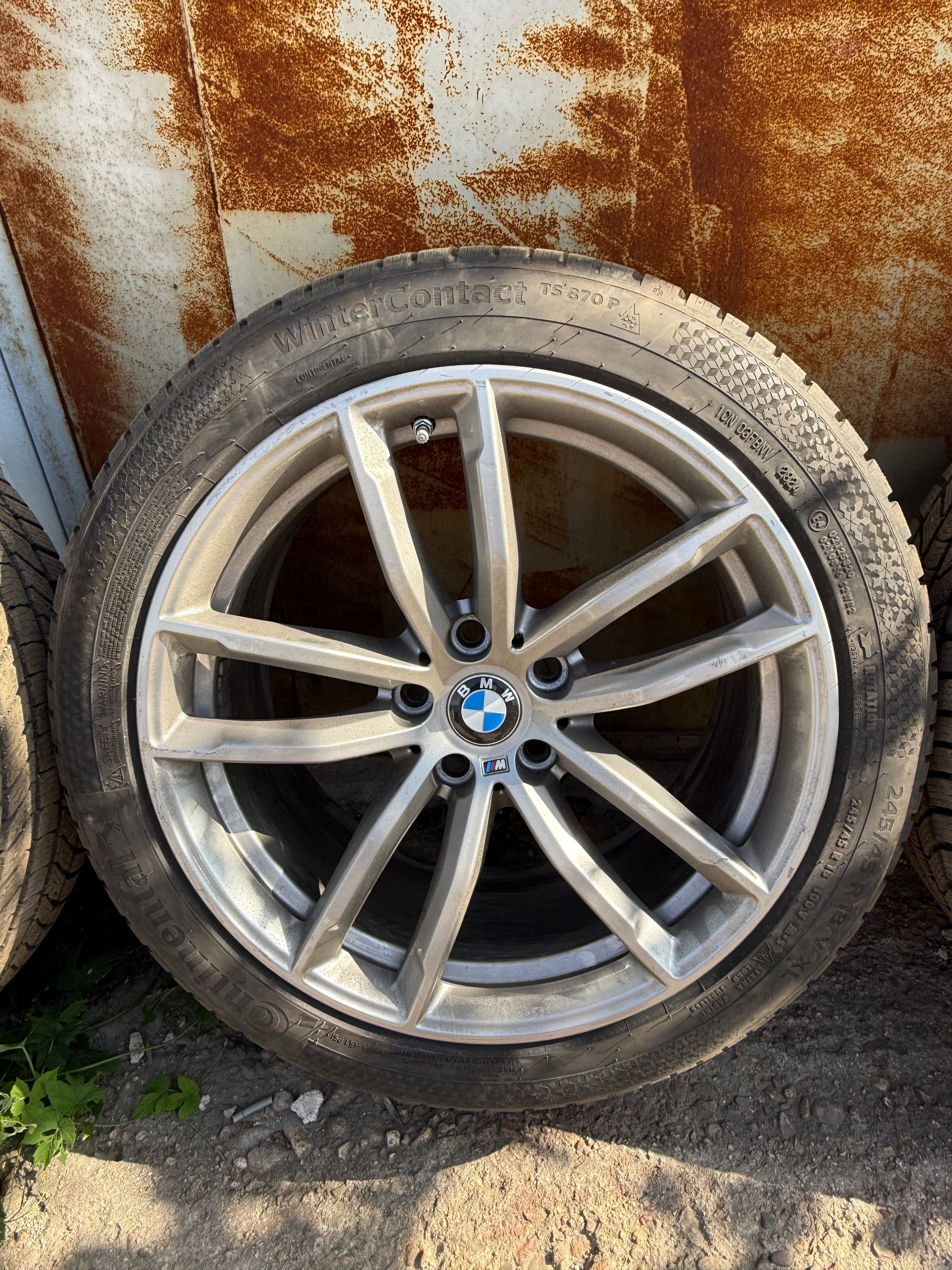 18" BMW Джанти с Датчици и Нови Зимни Гуми Continental TS870 BMW G20