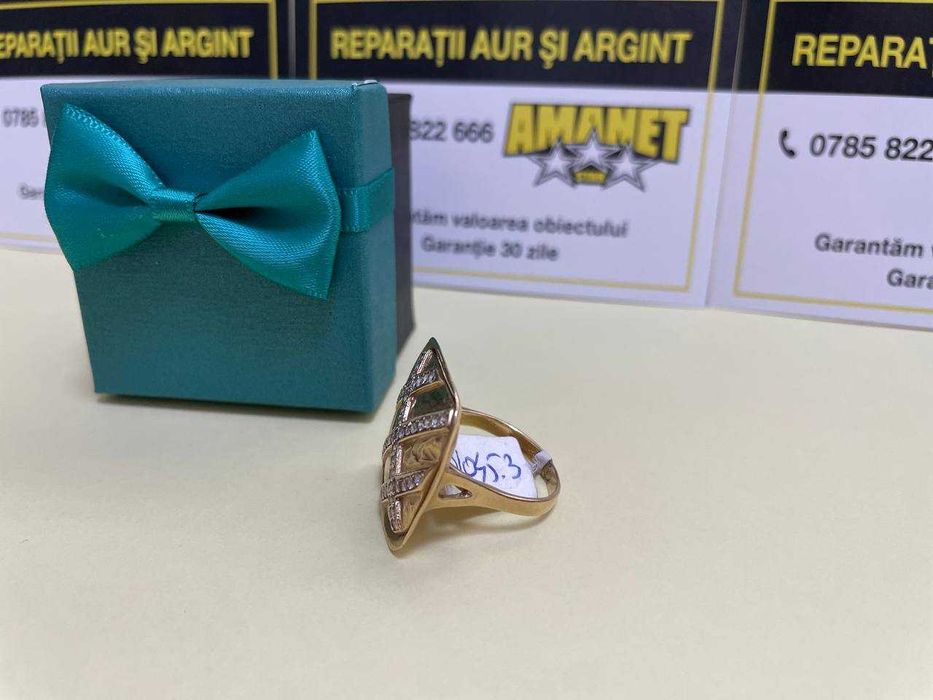 inel aur 14k (m2) staramanet