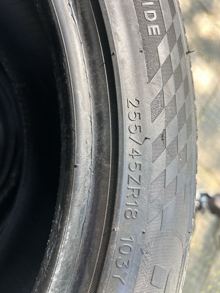 4бр летни гуми 255-45-18