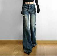 новые трендовые широкие джинсы