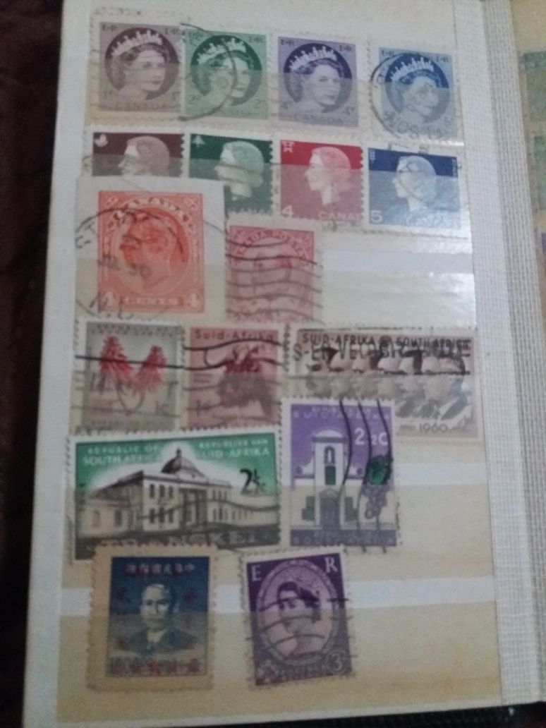 Пощенски марки от различни страни