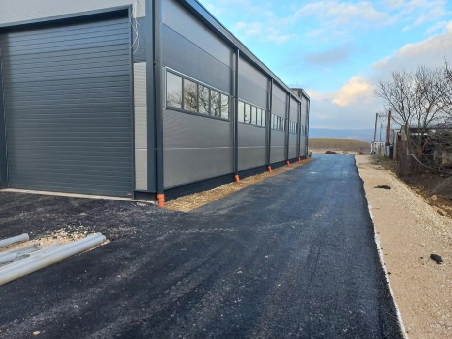 Vand hala metalica oferim proiect schite montaj