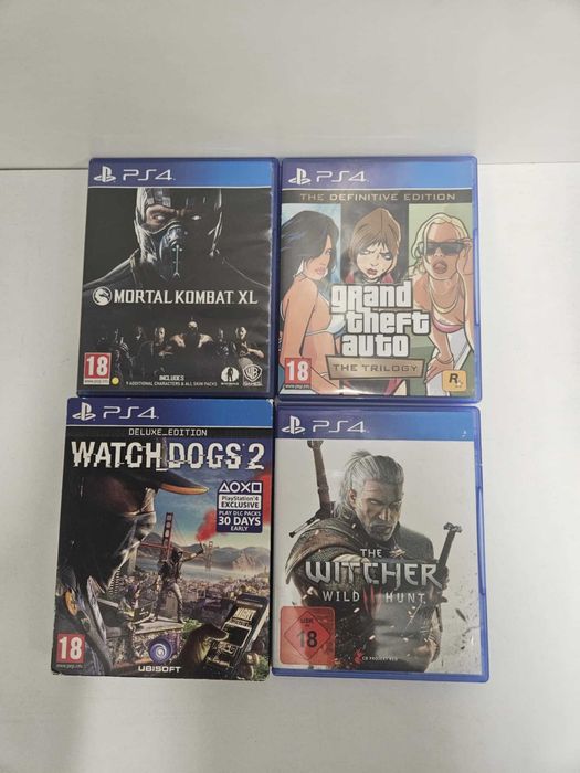 GTA Mortal Kombat The Witcher игри PS4 ПС4 Плейстейшън 4 Playstation 4