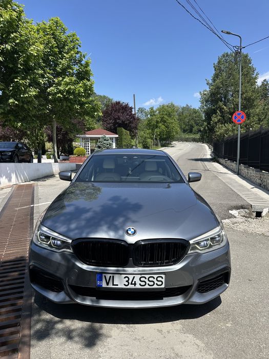 BMW G30 520D 190CP/ Pachet M/Faruri Led/Ceasuri digitale/Proprietar