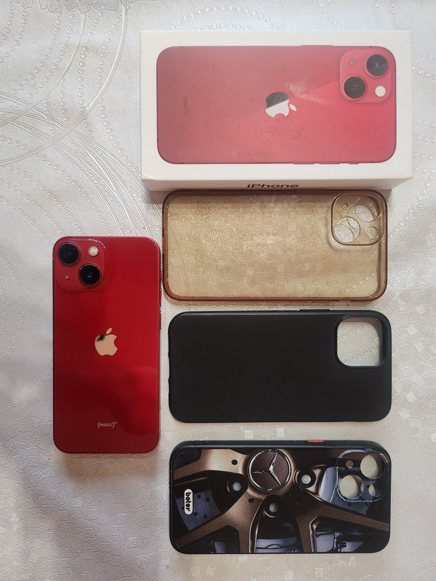 Iphone 13 mini, червен