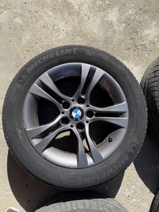 Set 4 jante BMW 16” + anvelope vară Michelin 205/55 R16