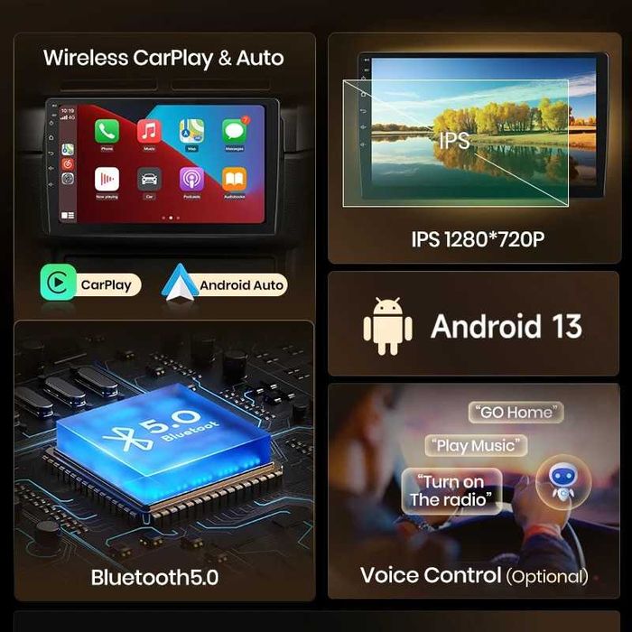 Navigatie Skoda Superb 2 2008 - 2015 CarPlay AndroidAuto mib columbus