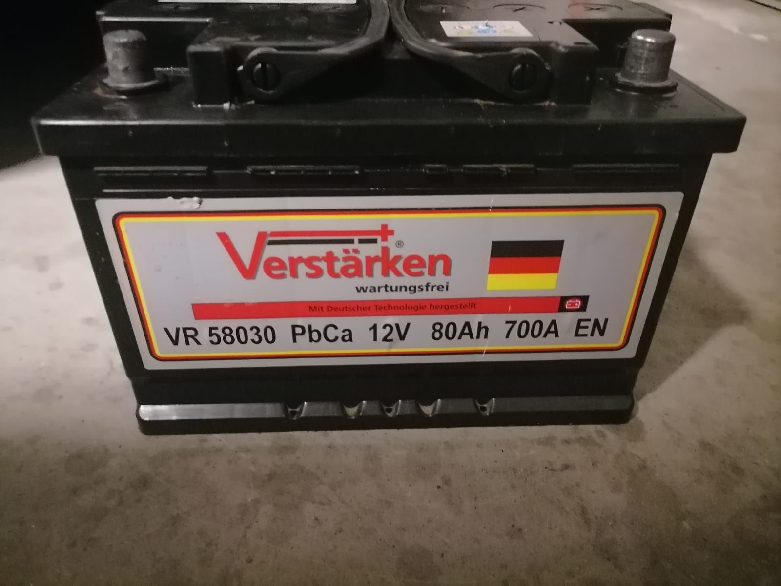 Baterie auto 80 amperi import Germania